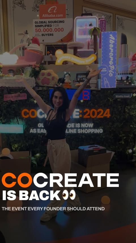 Instagram post by @imthatgirlceli for Alibaba.com. Caption reads: [...] I keep coming back. 🤍 CoCreate by....