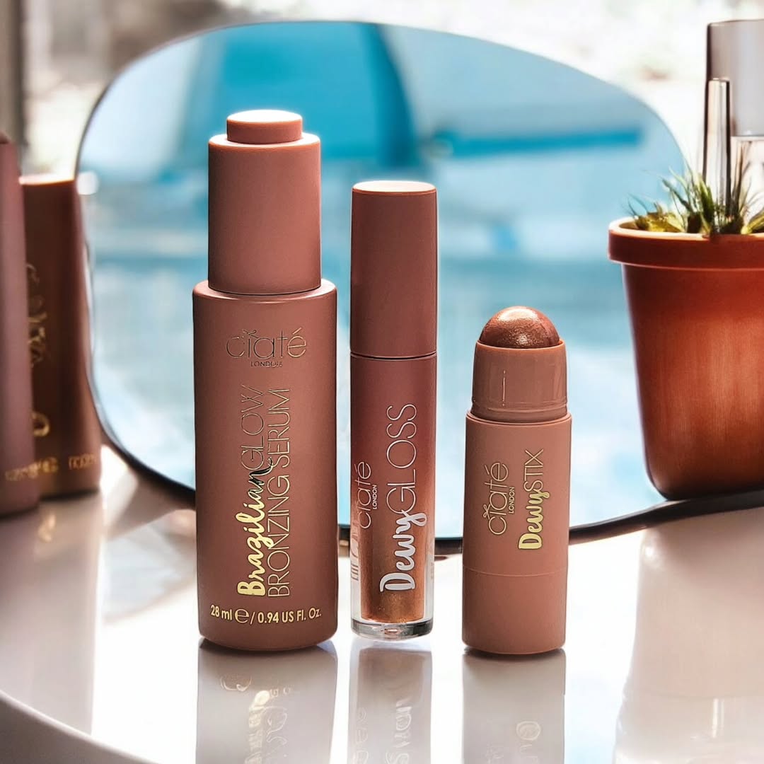 Instagram post by @beautybybev101 for Ciaté London. Caption reads: Hey beauties! Want to keep that bronzed and....