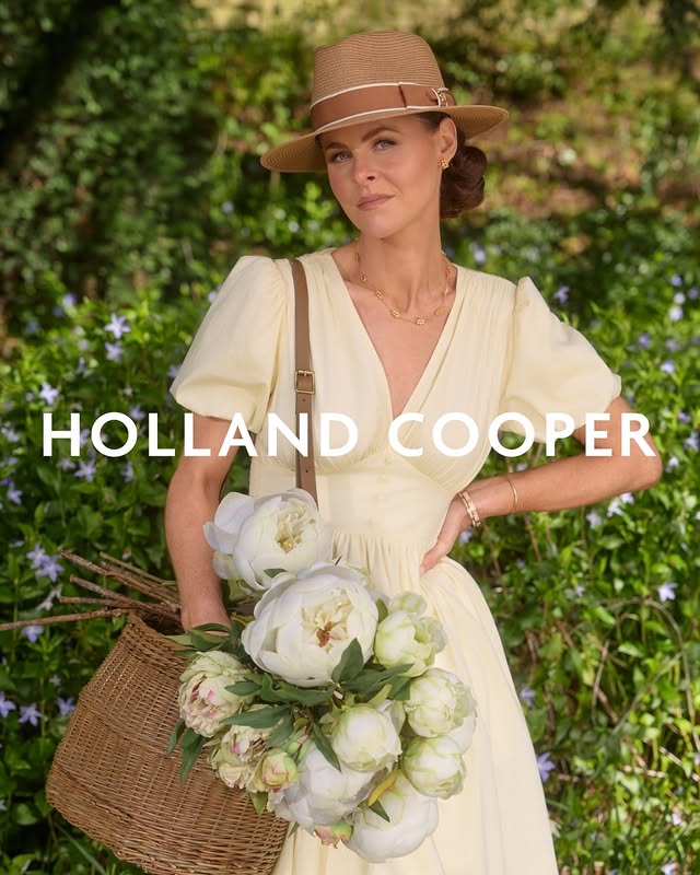 Instagram post by @jadehollandcooper for Holland Cooper. Caption reads: WIN £1,000 to spend at @hollandcooperclothing 🤍....