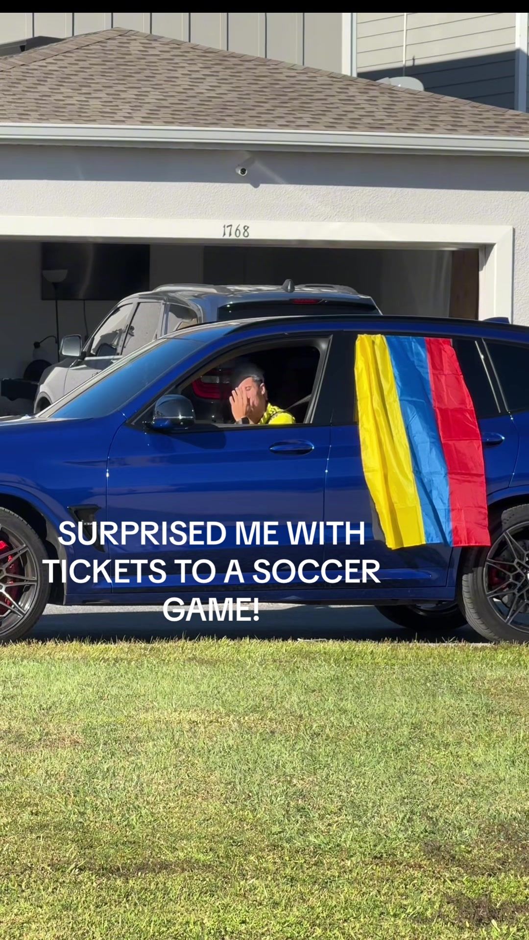 TikTok post by @_valex3 for SeatGeek. Caption reads: MY HUSBAND TOOK ME TO A SOCCER GAME THANKS....