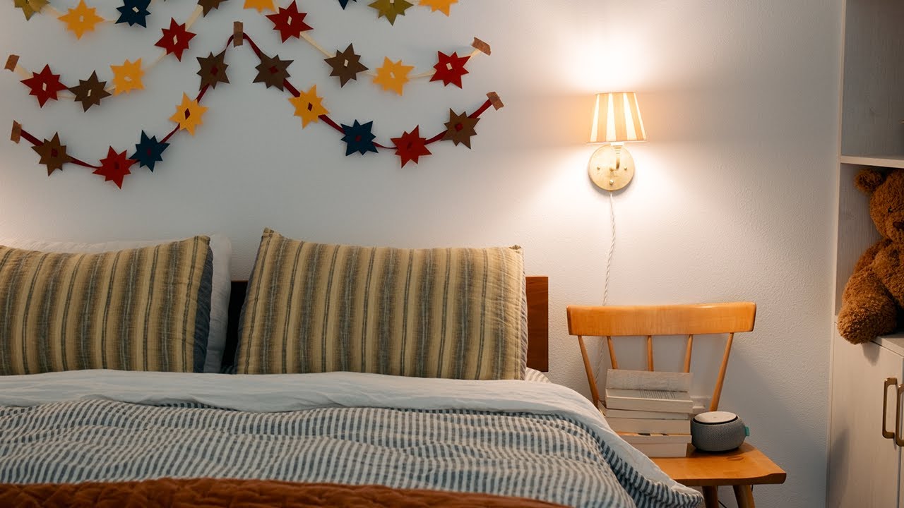 YouTube post by @benjiplant for Washington Post. Caption reads: Home Updates | Bedroom lamps, aquarium, plant....