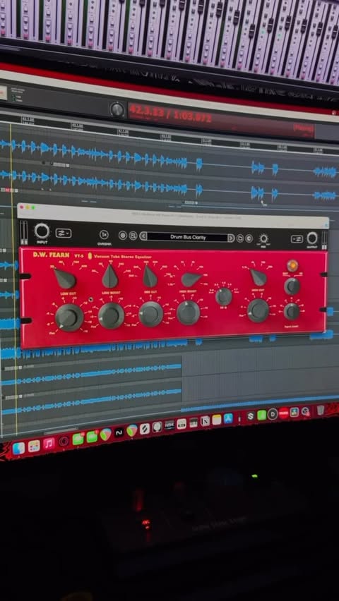 Instagram post by @brandon_caelum for MixWave. Caption reads: Your next favorite EQ just dropped 👀 Mixwave sent....