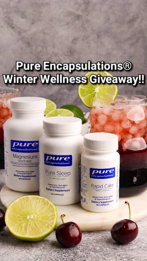 Instagram post by @colorful_superfoodie for Pure Encapsulations. Caption reads: #PureEncapsulationsPartner Pure Encapsulations®....