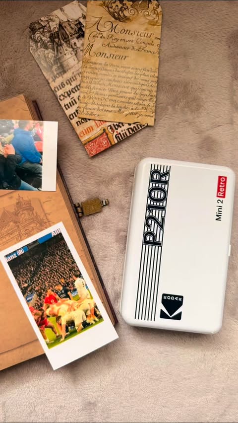 Instagram post by @brothers_on_the_move_ for Kodak Photo Printer. Caption reads: [Ad] Some moments don’t feel important at the....
