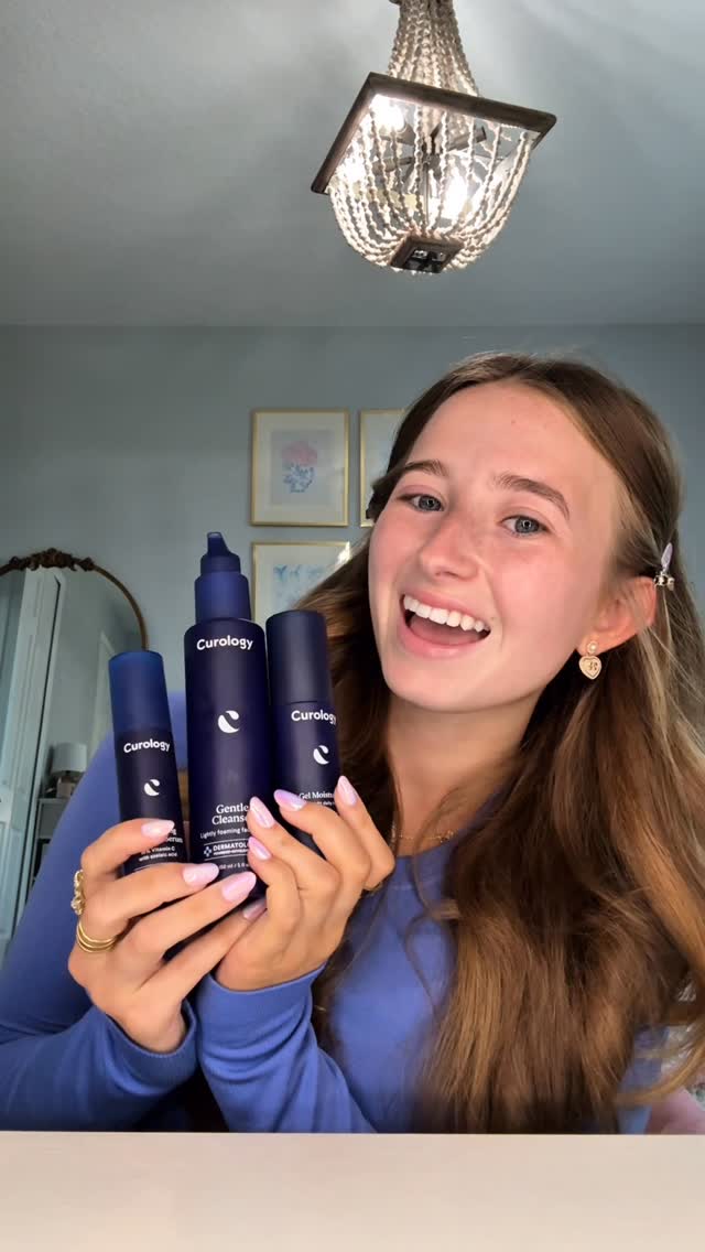 Instagram post by @ava_talks_too_much for Curology. Caption reads: #curologypartner Back to school glow >>>
Building....