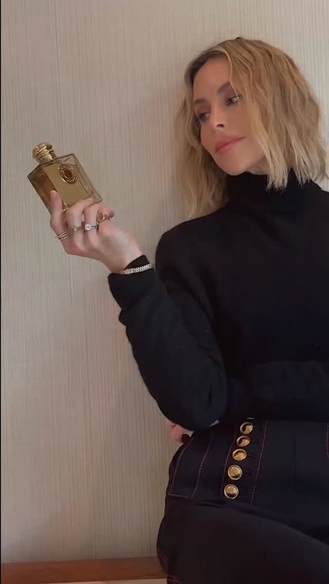 Instagram post by @marylawlesslee for Burberry. Caption reads: my mom’s love for perfume says everything about....