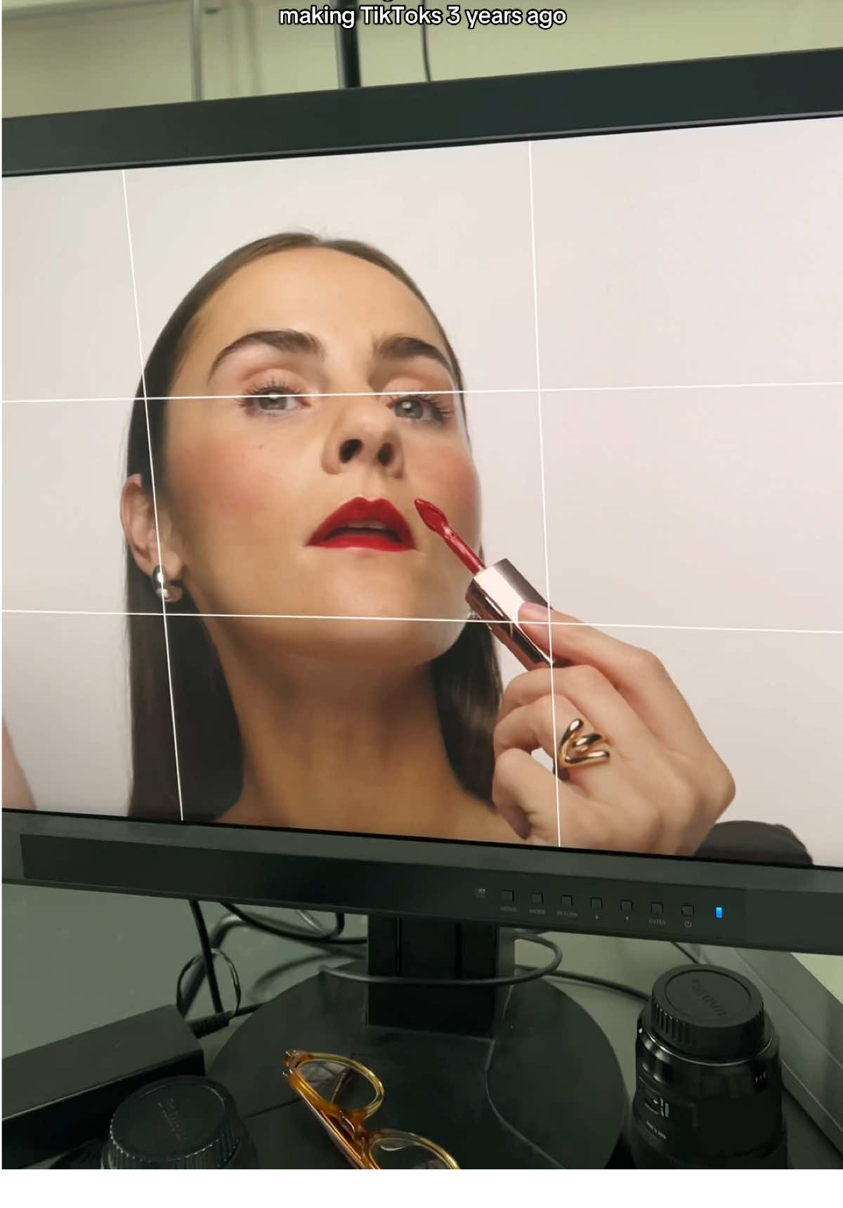 TikTok post by @merikainonen for Brandheroes. Caption reads: [...] Paris #beautycreator #cosmetologist....