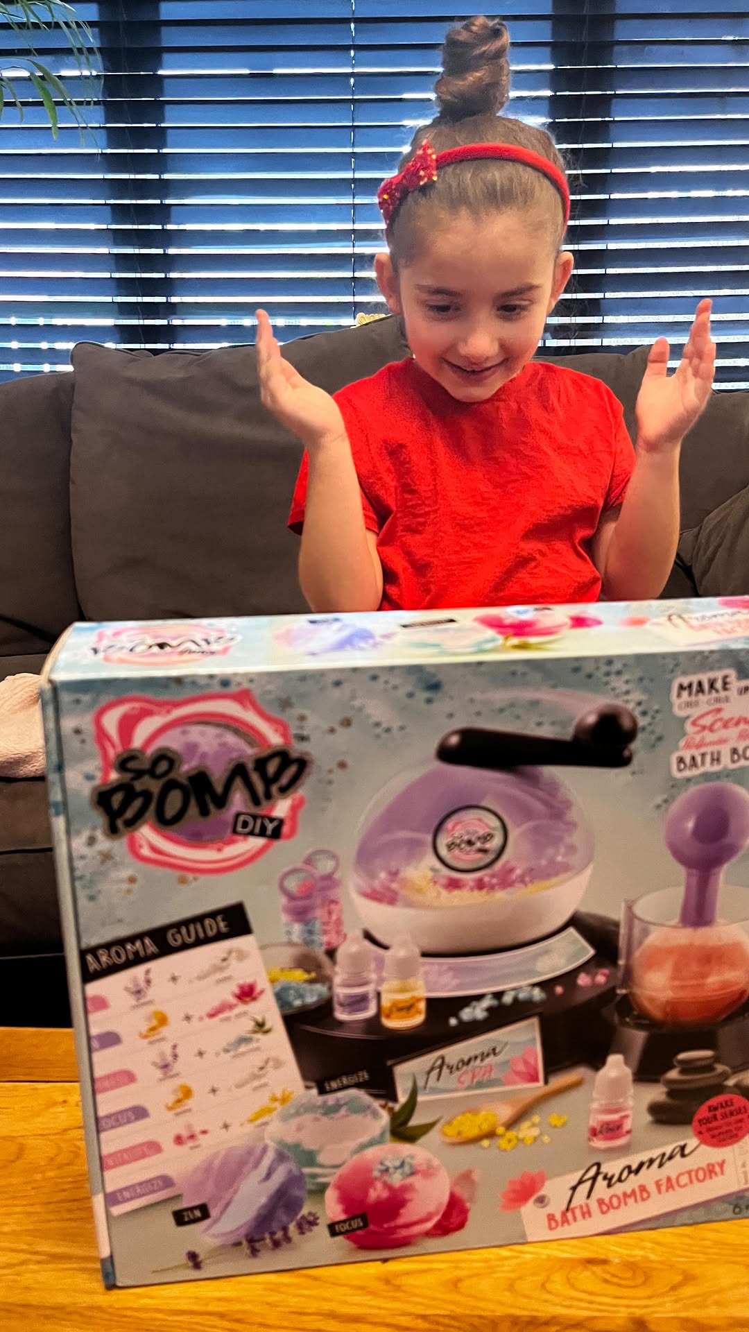 Instagram post by @aliceandthemadhatters for CANAL TOYS. Caption reads: So Bomb DIY Aroma Bath Bomb Factory 🛁 

SO fun,....