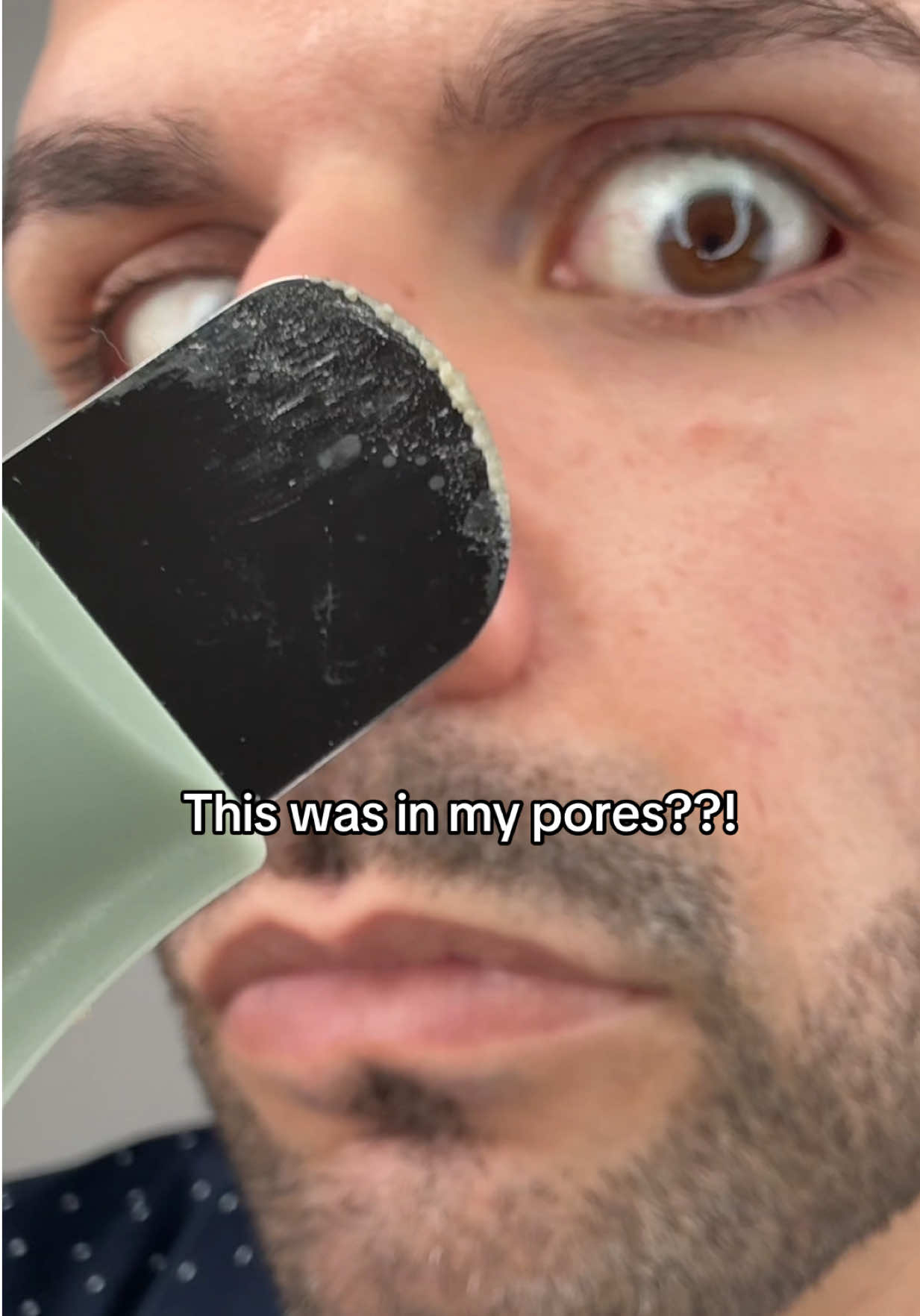 TikTok post by @byrameez for Illinois Soybean Association. Caption reads: Your pore-care essential 👀 — Up to 50% OFF on....