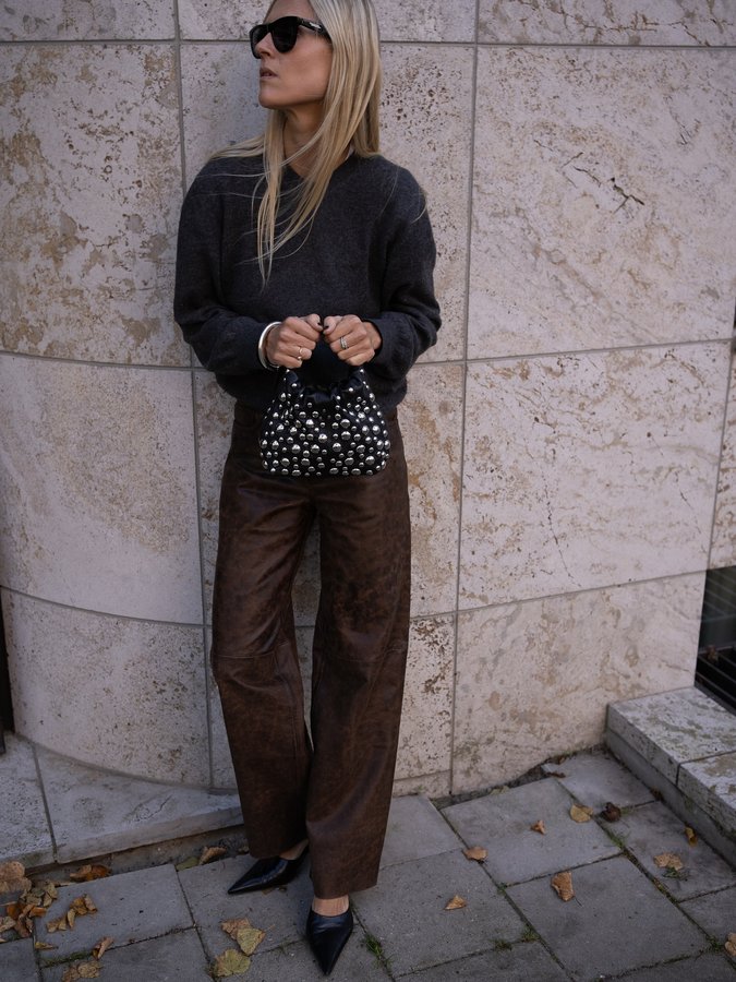 Instagram post by @lindatol_ for Jerome Dreyfuss. Caption reads: [...] The Gordi from the Rivets capsule....