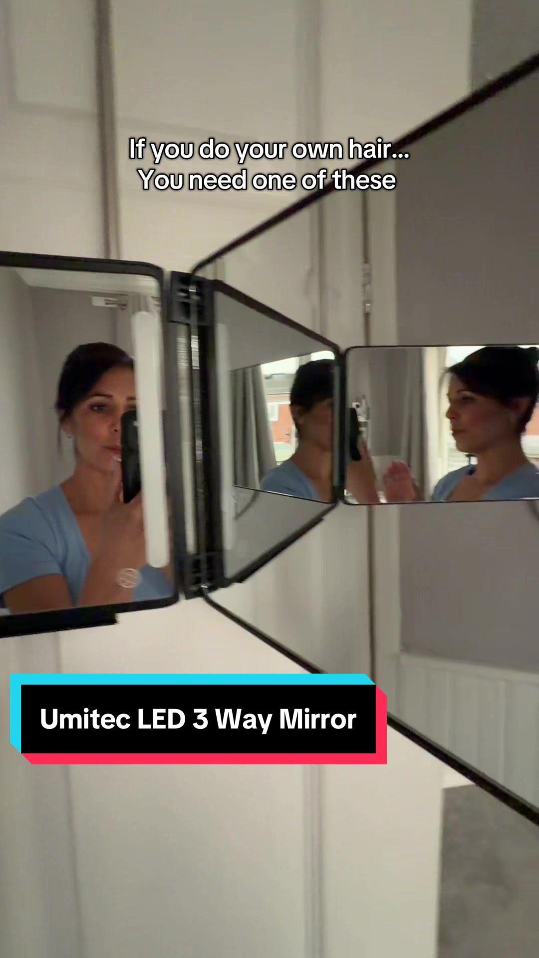TikTok post by @shop.with.rhian for Umitec. Caption reads: Fantastic quality and so useful 🥰 @Umitec Shine....