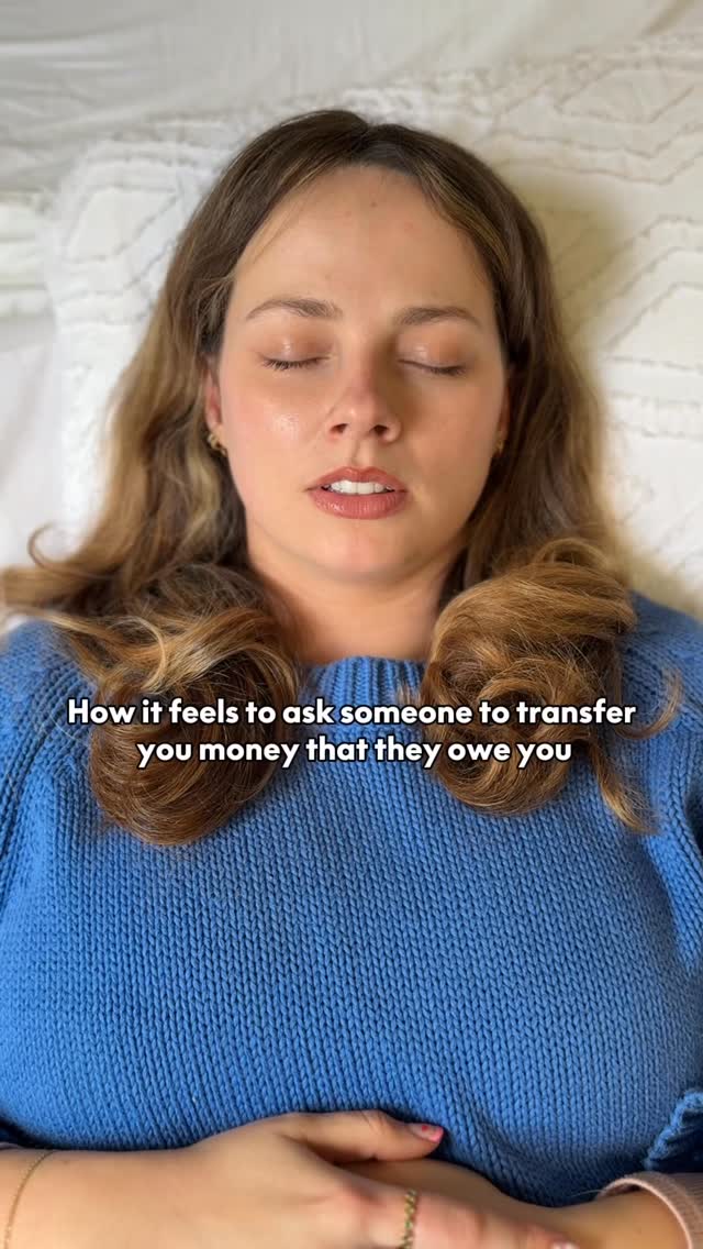 Instagram post by @starrmcg for PayPal. Caption reads: Say goodbye to awkward texts and hello to....