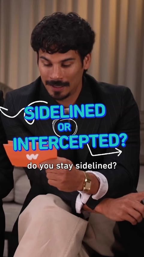 Instagram post by @justinwu for Wattpad. Caption reads: talking during Sidelined 2: Intercepted should be....