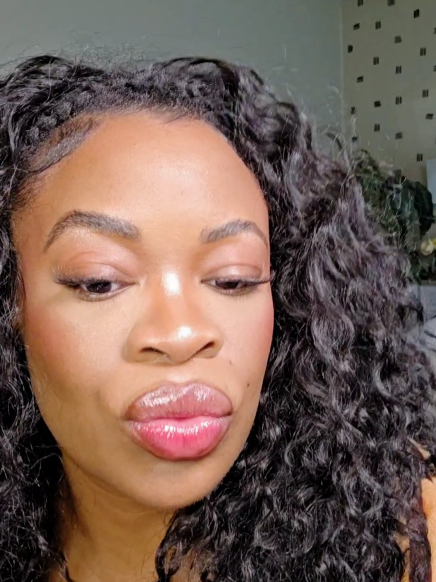 TikTok post by @brittbratstyles for NYX Professional Makeup HR. Caption reads: Easy Church Makeup ✝️💖 #Makeup #simplemakeup....
