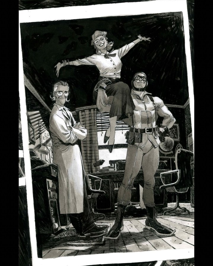 Instagram post by @inkpulp for Kickstarter. Caption reads: [...] to follow link in bio and sign-up to the....