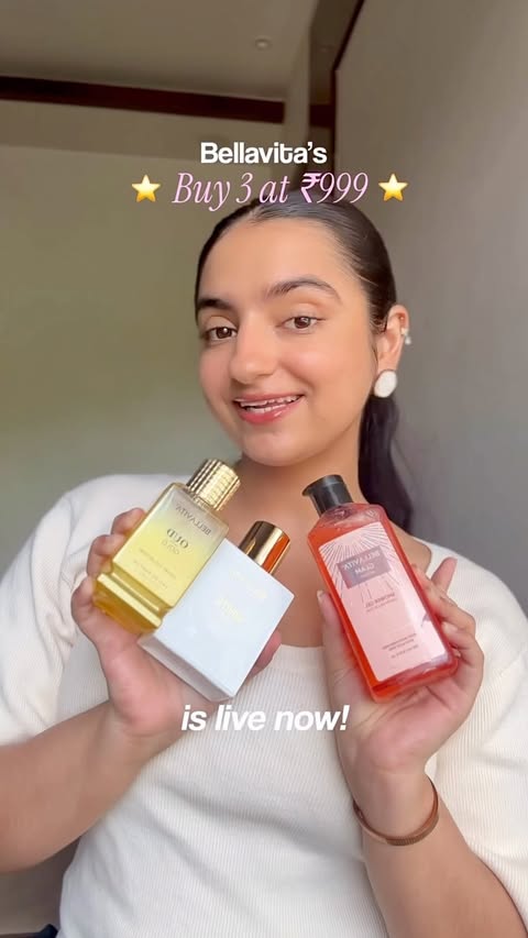 Instagram post by @lakshitaabhatia for BELLAVITA. Caption reads: [...] and grab yours before the sale ends!....