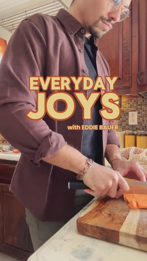 Instagram post by @redleafranch for Eddie Bauer. Caption reads: [...] gear for all the little things.....