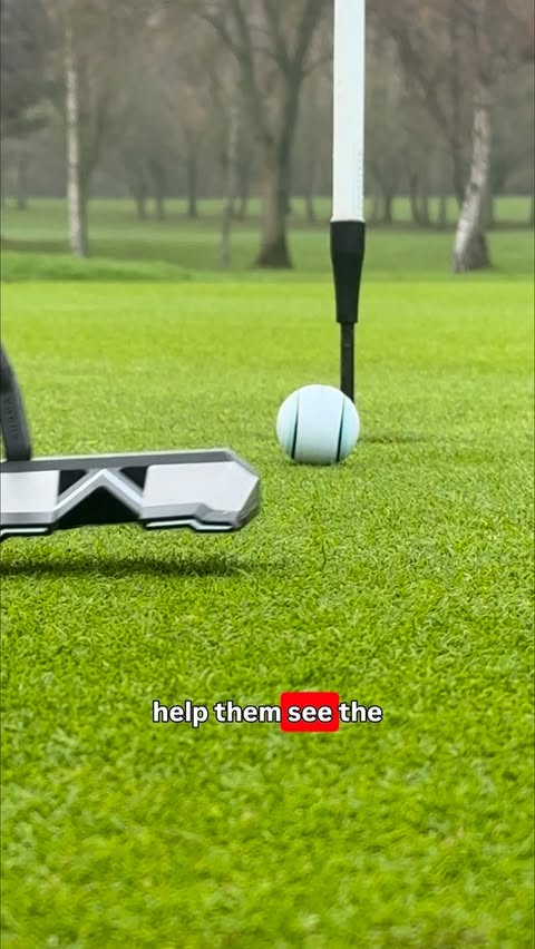 Instagram post by @carlociullogolf for VICE GOLF. Caption reads: The Tracer balls from @vicegolf will give you....