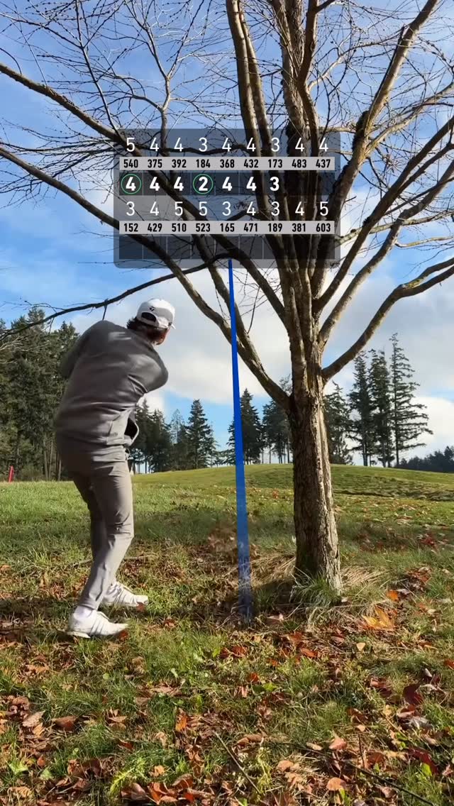 Instagram post by @macbouchergolf for TaylorMade Golf. Caption reads: All 18 holes of the beautiful @bearmtngolf....