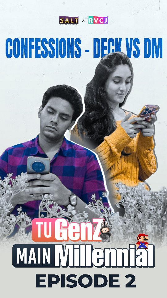 Instagram post by @rvcjoriginals for RVCJ Media. Caption reads: Episode 2: Confession – Deck vs DM Some write....