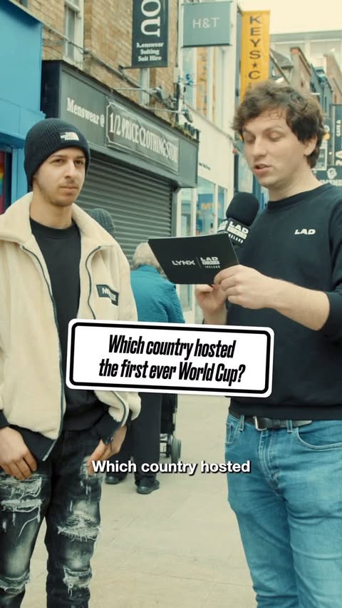 Instagram post by @sportbibleireland for LADbible. Caption reads: How well do the people of Dublin know their World....