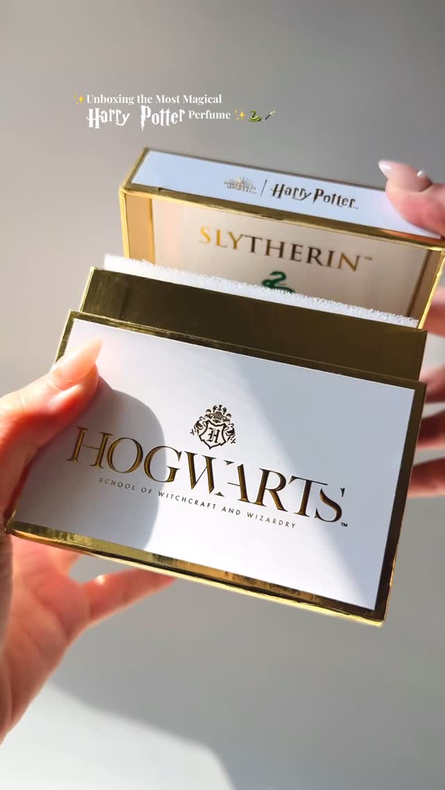 Instagram post by @fasihaa.k for House Of Sillage. Caption reads: They said Slytherin was all about ambition…But no....