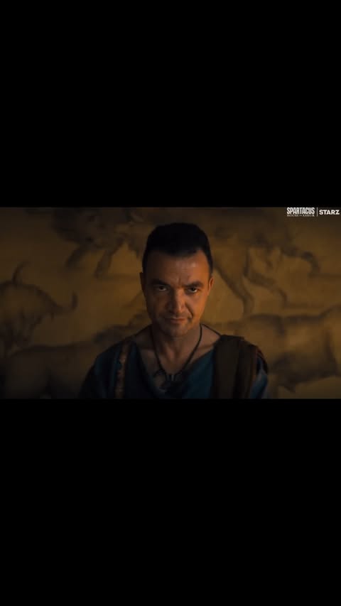 Instagram post by @eatmovies for STARZ. Caption reads: Witness the rise of Ashur in the newest entry of....