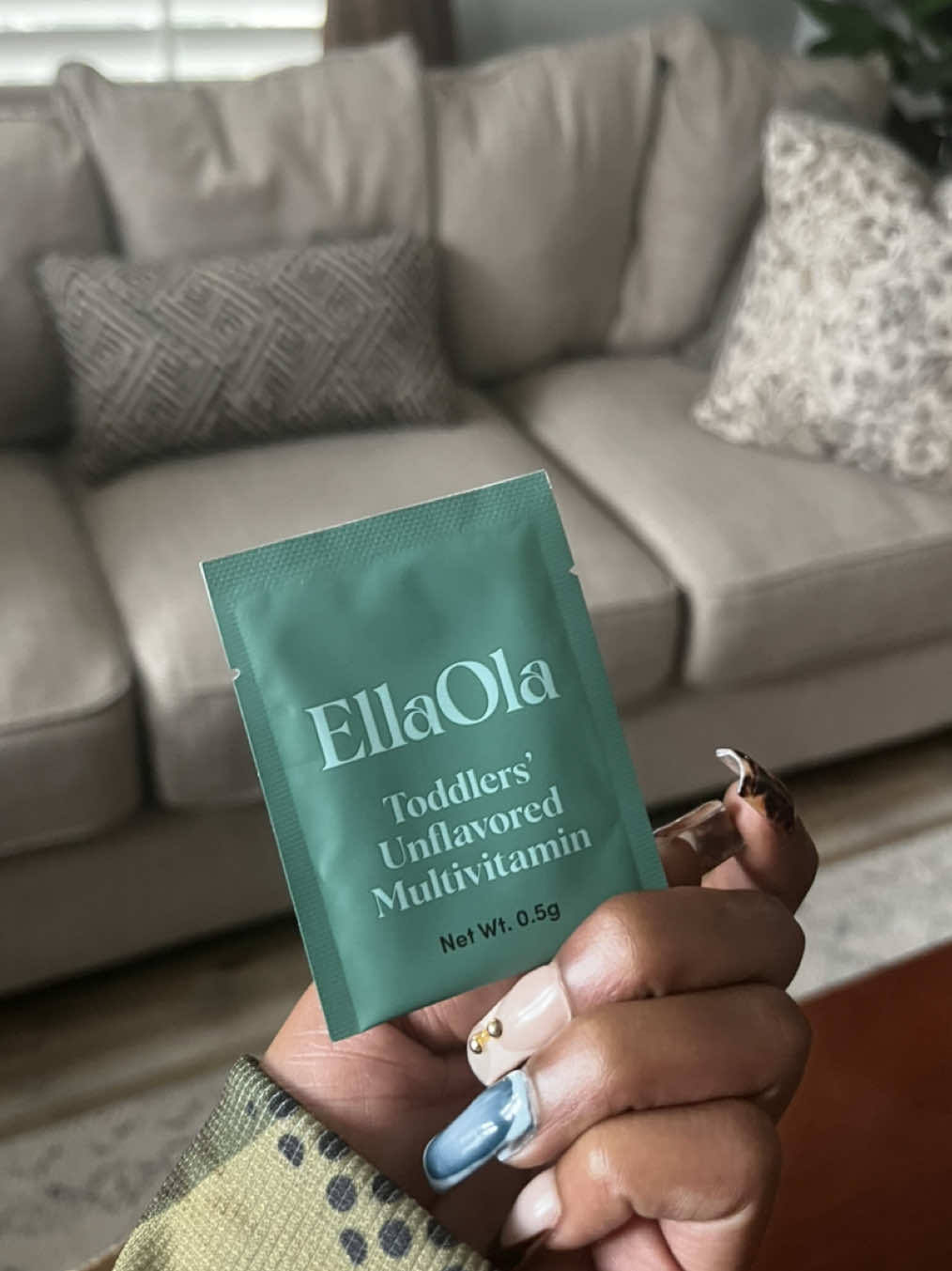 TikTok post by @i.ramsss for EllaOla. Caption reads: [...] posting Caidens first BTS collab with....