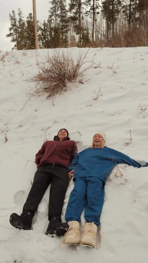 Instagram post by @mayalorimer for Beyond Yoga. Caption reads: snow day in our @beyondyoga #beyondyogapartner....