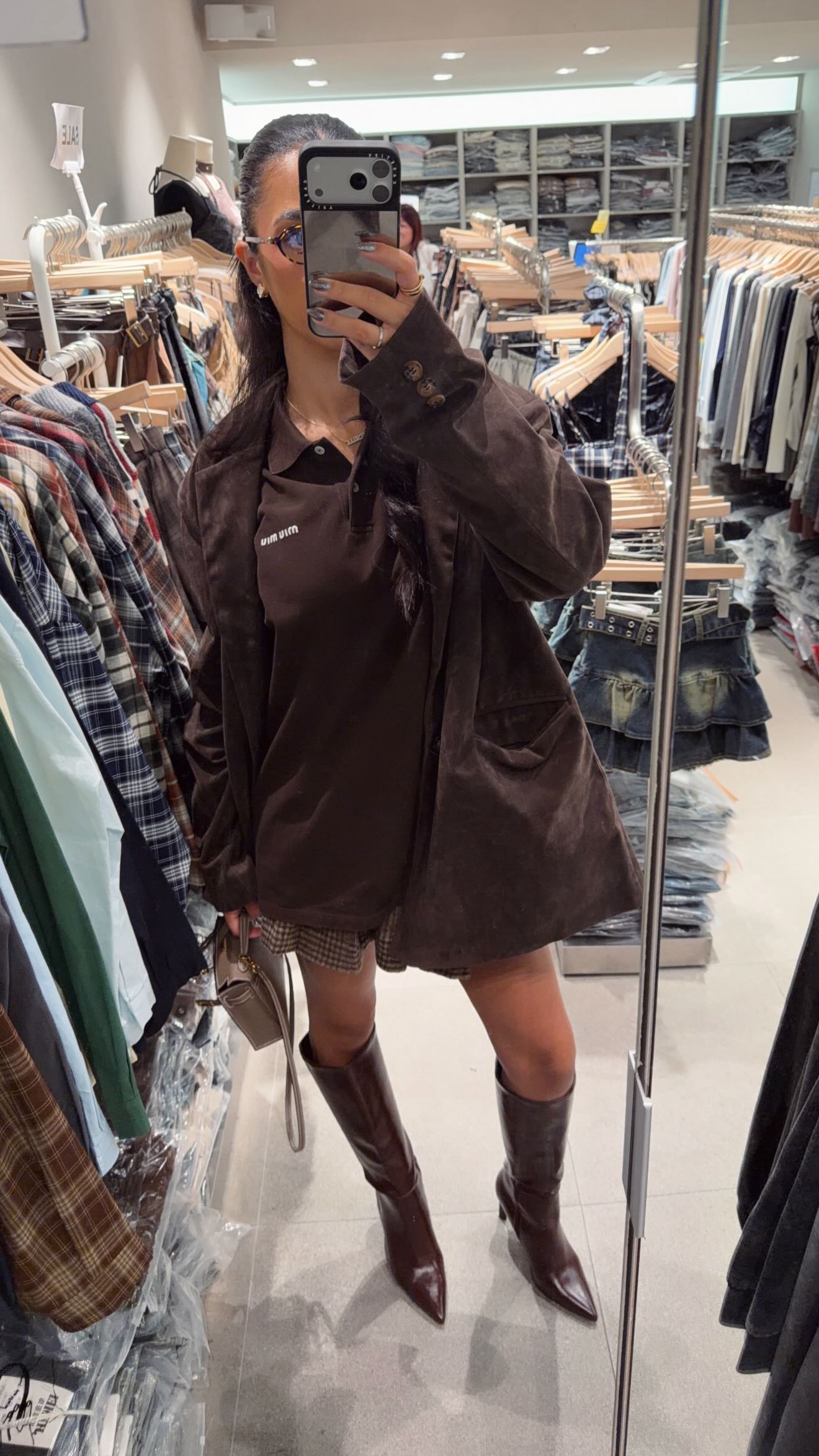 Instagram post by @saffiekhan_ for Diet Coke. Caption reads: #Ad Flicky 90s hair & cherry fizz🍒✨ The iconic....