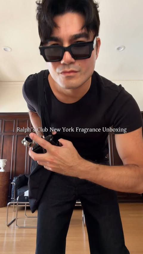 Instagram post by @adrianxwilde for Ralph Lauren Fragrances. Caption reads: [...] Fragrance! So good, thank you....