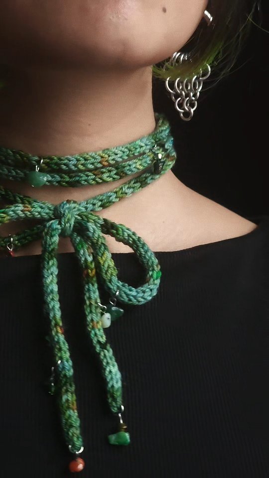 Instagram post by @amas_verdatre_crochet for TTDeye. Caption reads: Pretty Laces 🐍
New item incomming...

Website :....