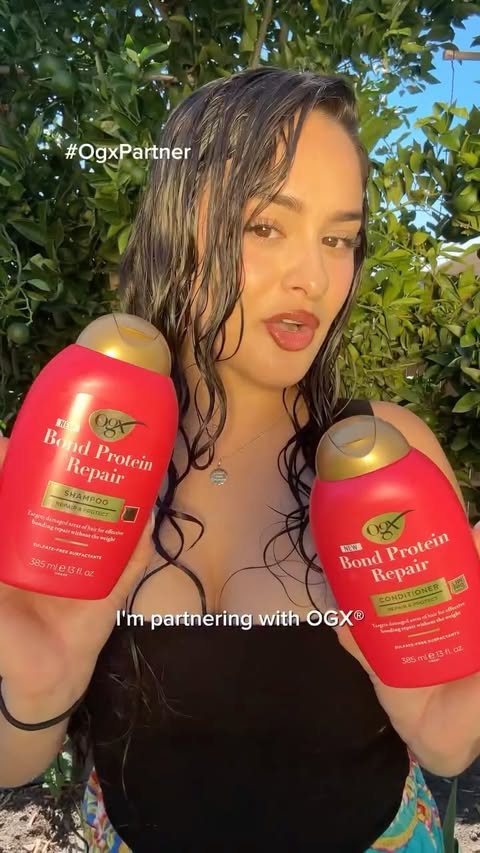 Instagram post by @cboothangcooks for OGX Beauty. Caption reads: #OGXPartner you know it’s going to be a good hair....