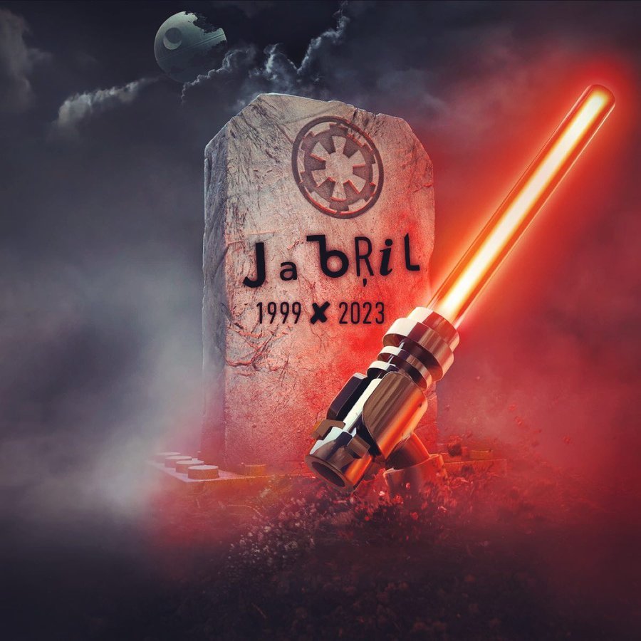 Instagram post by @1017.dreadhead.jabril for Interscope Records. Caption reads: ☑ rise of 𝗝ₐႦŗ𝒊l the lost track that blew me up....