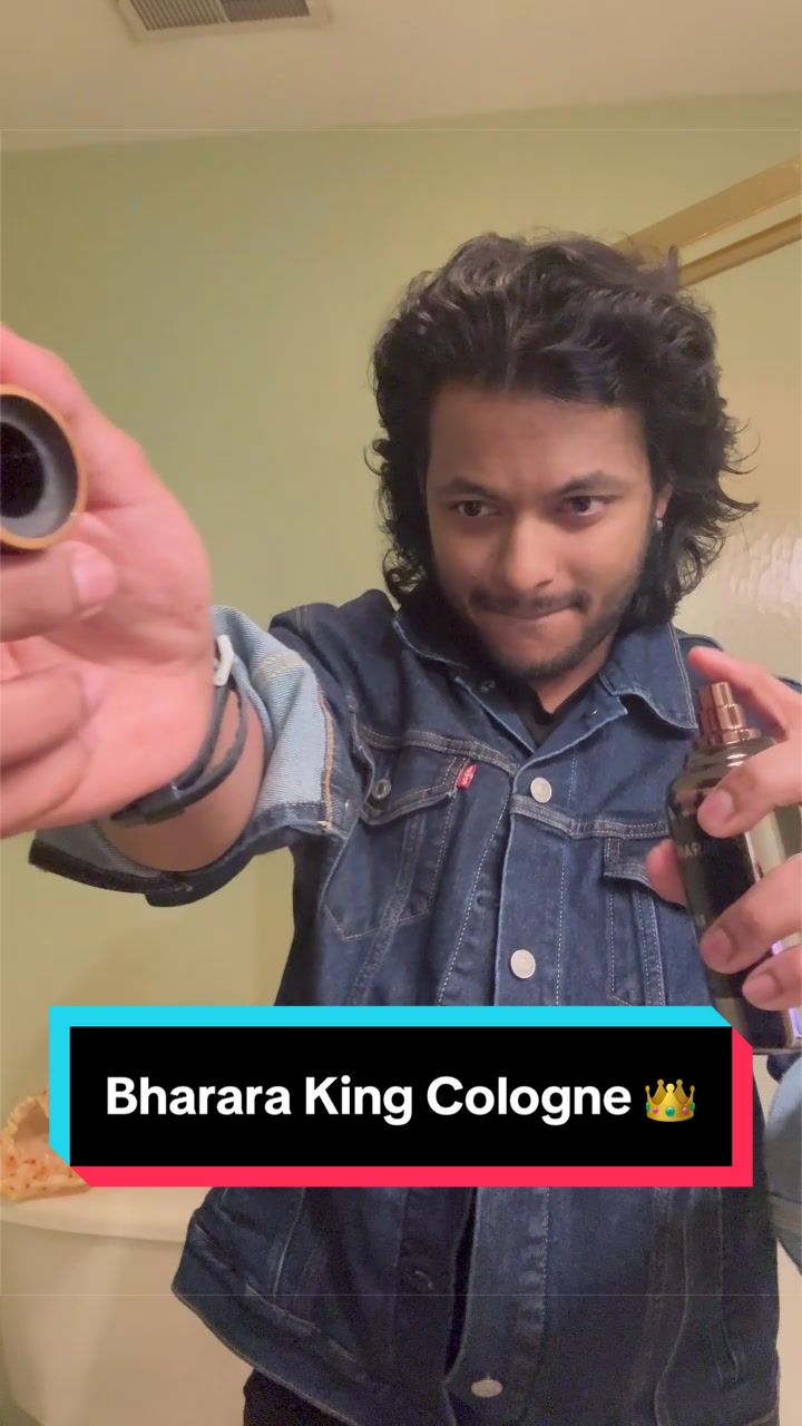 TikTok post by @businessofmast for Bharara Beauty. Caption reads: New scent alert! 🚨 Huge thanks to @Bharara Beauty....