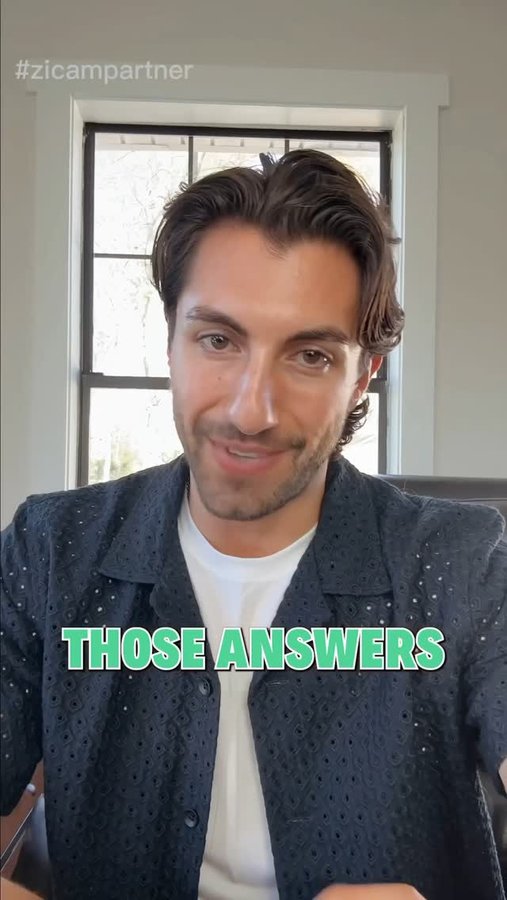 Instagram post by @jason_tartick for Zicam. Caption reads: For $100, what’s one thing you wish was....