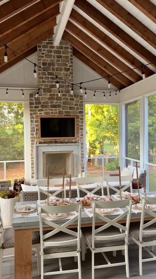 Instagram post by @philip_or_flop for Enbrighten. Caption reads: Lighting reveal at the end! #sponsored  Lighting....