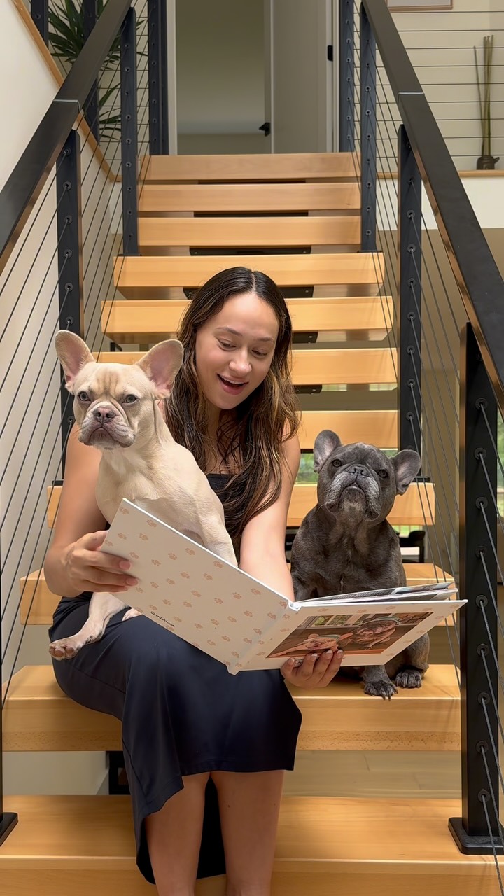 Instagram post by @winstonthefrenchiee_ for Mixbook. Caption reads: August is National Dog Month!
I’m celebrating my....