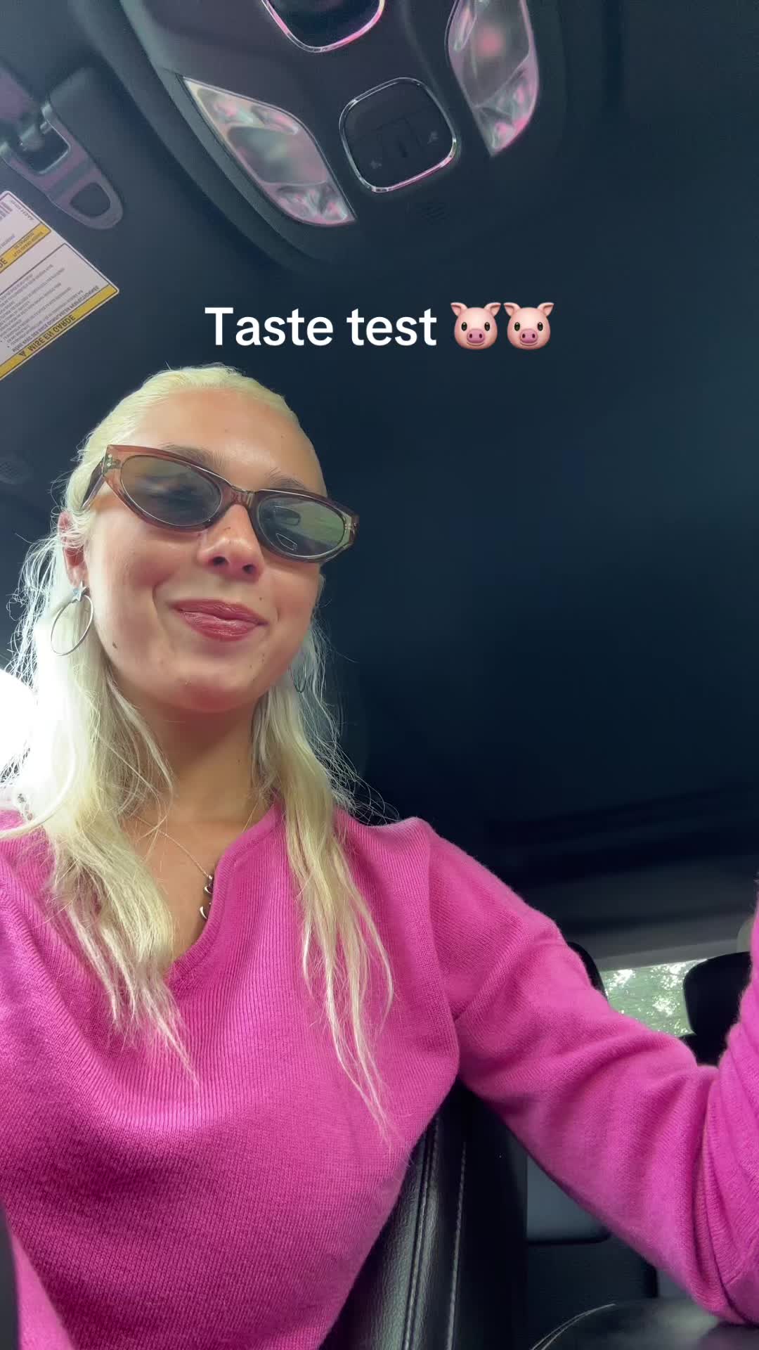 TikTok post by @happybabypiglet for Bloom Nutrition. Caption reads: Absolutely divine!! 10/10!! #bloompartner @Bloom....