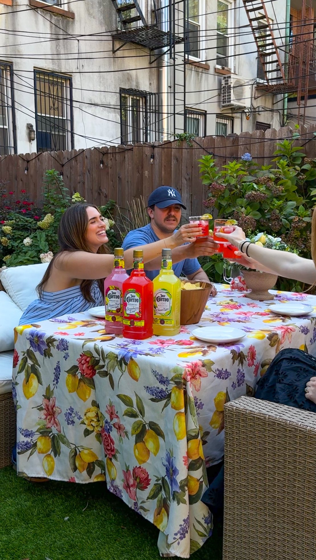 Instagram post by @annabhamm for Jose Cuervo. Caption reads: Our easy go-to summer cocktails? The Jose Cuervo....