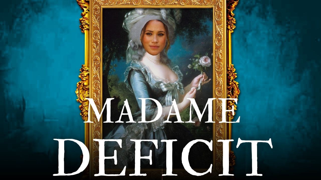 YouTube post by @lostbeyondpluto for Incogni. Caption reads: Will The Real Madame Deficit Please Stand Up?.