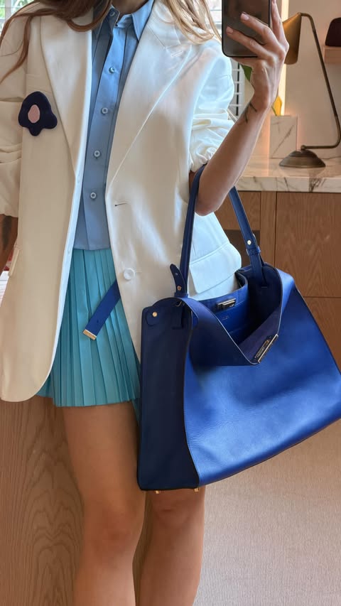 Instagram post by @victoria for Fendi. Caption reads: Swoooooningggg over this whole Fendi look 😮‍💨
ad.