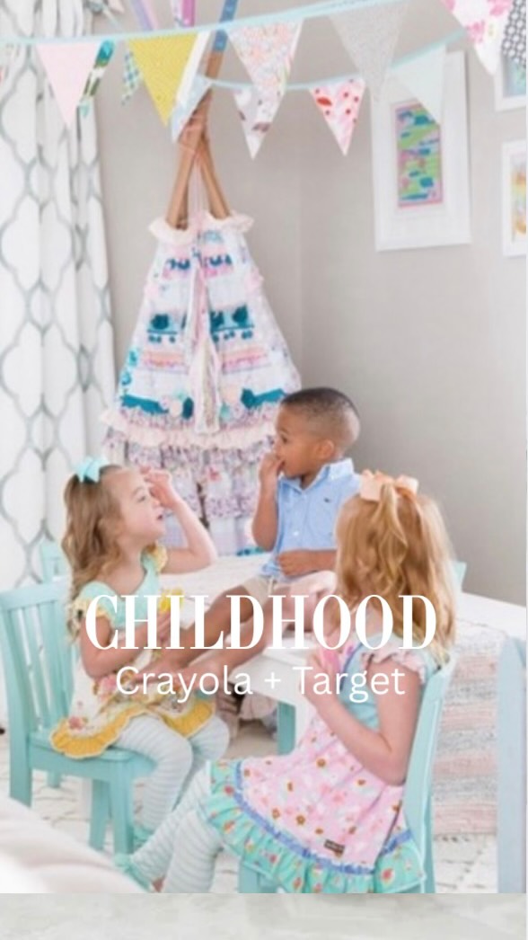 Instagram post by @jennyreimold for Crayola. Caption reads: #ad Back-to-school shopping made easy — I grabbed....