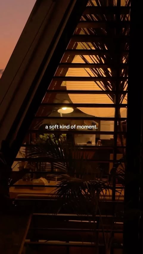 Instagram post by @ahomehouse for Beyond The Vines. Caption reads: This is how I love my evenings.🫧🌲
Candle :....