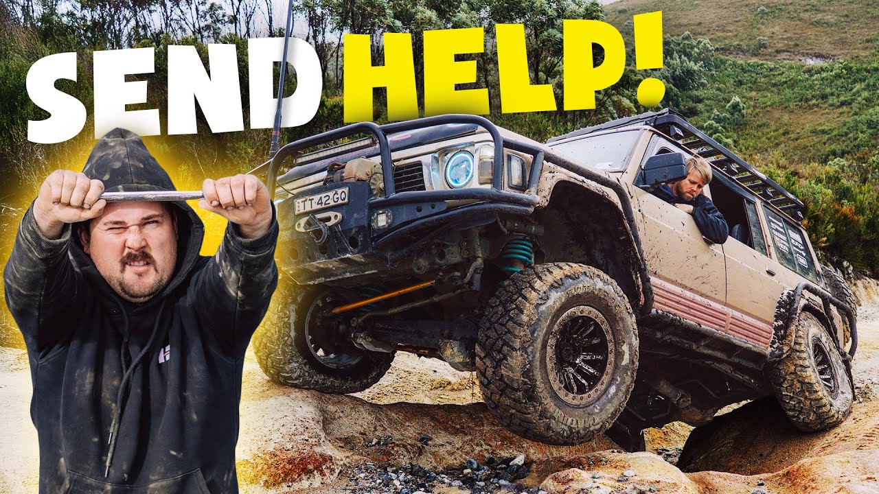 YouTube post by @TylerThompson90 for Dometic. Caption reads: Our most brutal 4WD trip ever (the nightmare....