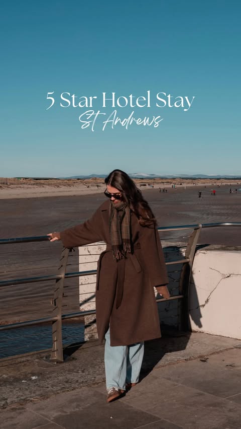 Instagram post by @scottishfoodgirl for Fairmont Hotels & Resorts. Caption reads: The perfect 5 star hotel stay in one of the most....
