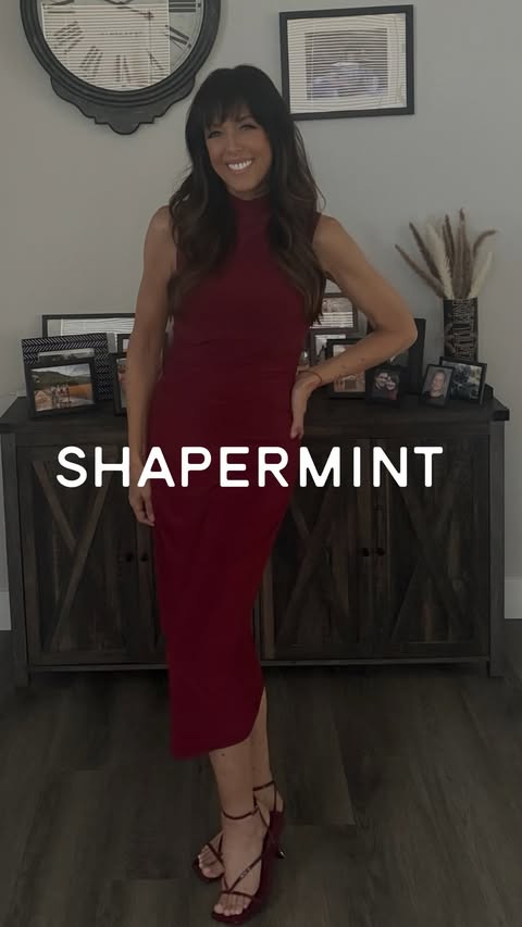 Instagram post by @stacy.bowler for Shapermint. Caption reads: [...] wear the dress with confidence. these....