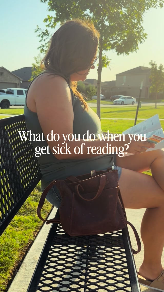Instagram post by @chelseahudsonreads for Portland Leather Goods. Caption reads: What do I do when I get sick of reading? I pick up....