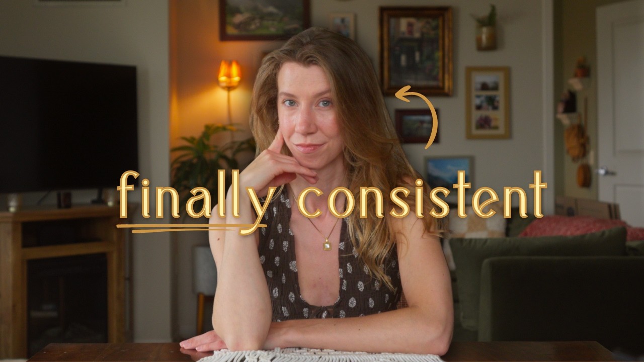 YouTube post by @morganevelyncook for Trainwell. Caption reads: I Finally Made My Habits Stick (Without Trying....