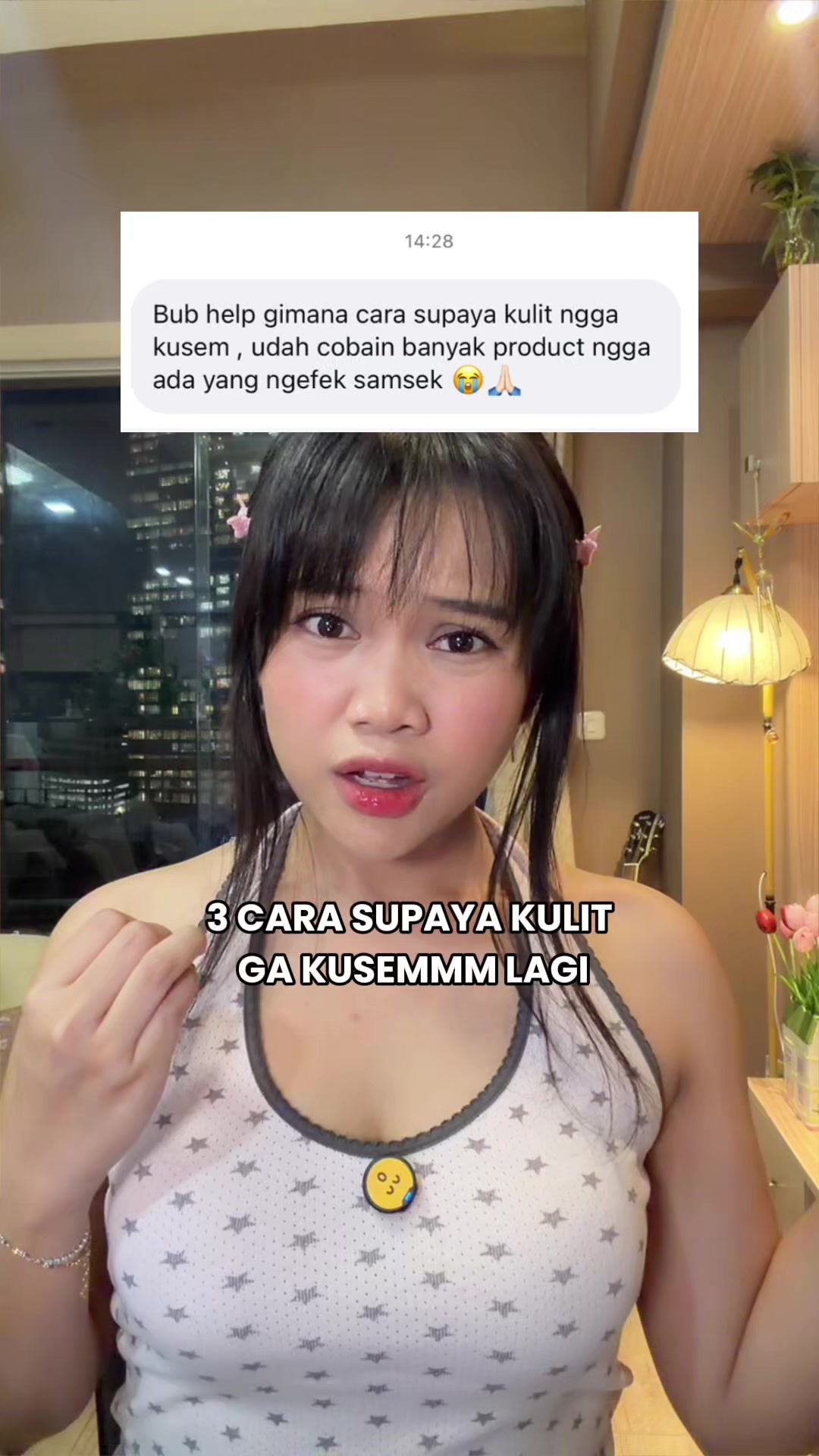 TikTok post by @gamautidur for Noera By Reisha. Caption reads: [...] #Bodycareviral #RekomendasiHandBody @Noera....